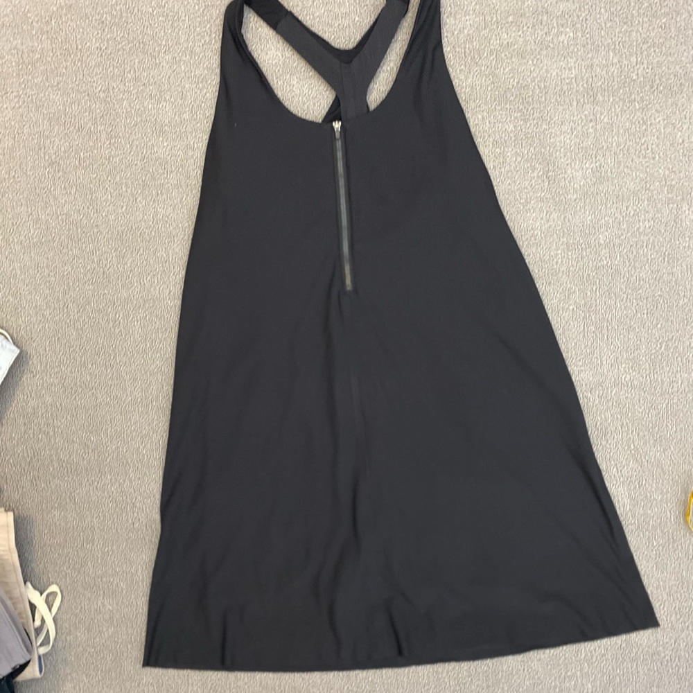 Athleta Medium Black 2 in 1 Ultimate Support Dress- Performance Athleisure - Picture 3 of 8